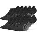 wernies 10 Pairs No Show Socks Men, Ankle Low Cut Short Socks with Non Slip Grips